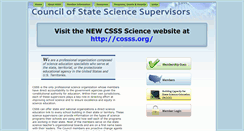 Desktop Screenshot of csss-science.org